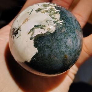 Moss Tree Agate Sphere